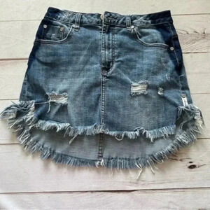 One Teaspoon 2020 Mini High Waist Short Length  Super Fitted Denim Skirt…